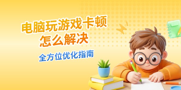 电脑玩游戏卡顿怎么解决 全方位优化指南（2026最新版）